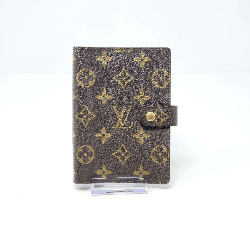 100% Authentic Louis Vuitton Monogram Diary Cover Agenda PM - Picture 1 of 9